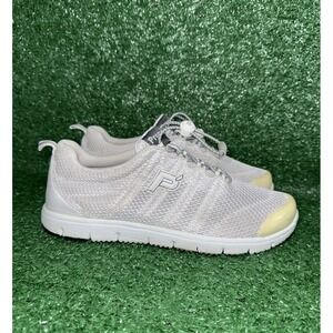 Propet TravelWalker II Women's Size 7 M Grey Comfort Shoes Bungee Lace Sneakers